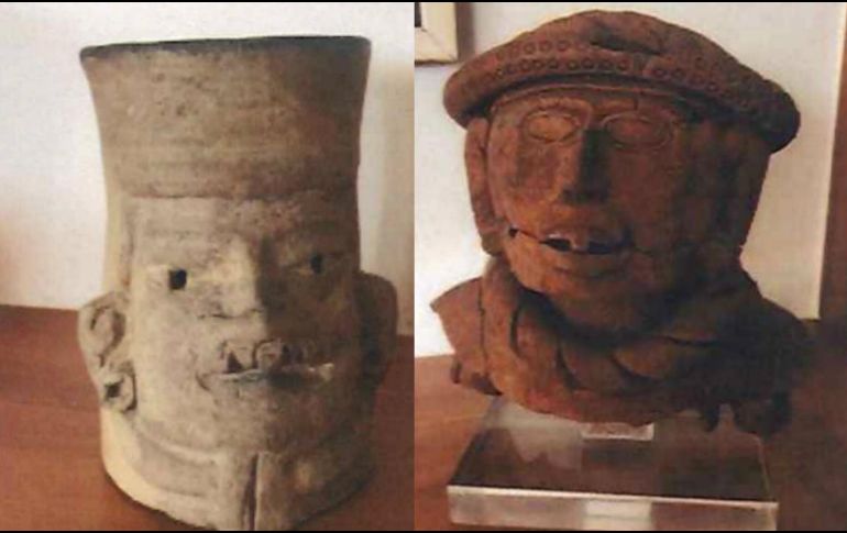 De acuerdo con la Embajada de México en Alemania, las piezas fueron entregadas voluntariamente por el país.  TWITTER / @SRE_mx