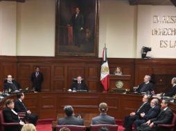 Magistrados declaran inconstitucionales las Leyes del Sistema y la Ley Orgánica de la Fiscalía Especializada en Combate a la Corrupción. TWITTER/@SCJN