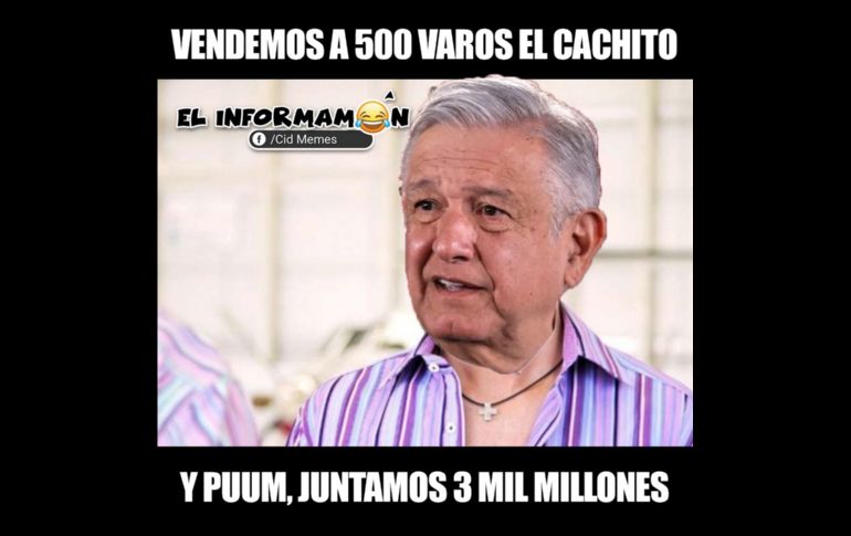 Los memes de la idea de rifar el avión presidencial