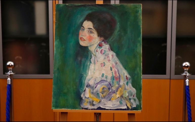 El cuadro ''Retrato de una dama'' desapareció en febrero de 1997 del museo de Piacenza mientras realizaban obras de renovación. AP / A. Calanni