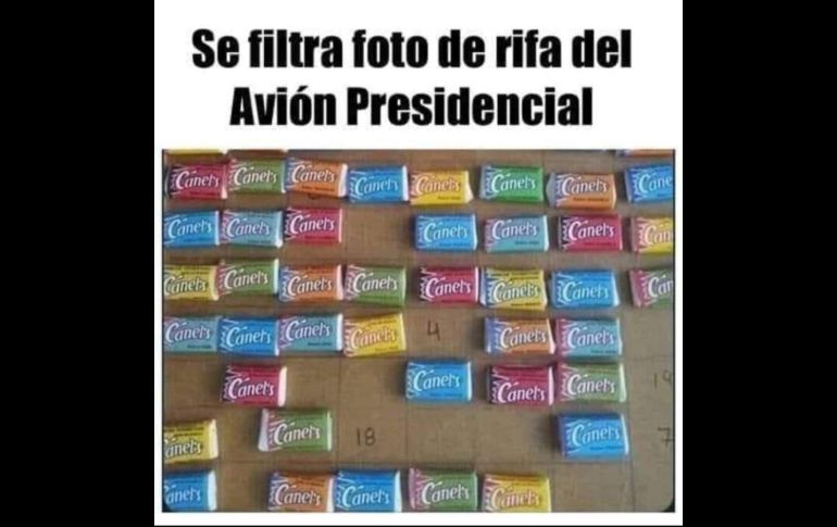 Los memes de la idea de rifar el avión presidencial