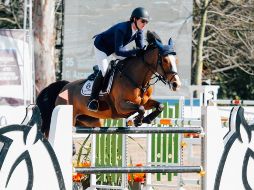 Gonzalo Azcárraga, a lomos de “Haití Z”, fue uno de los dos ganadores en la libre a 1.40 metros. EL INFORMADOR/G. Gallo