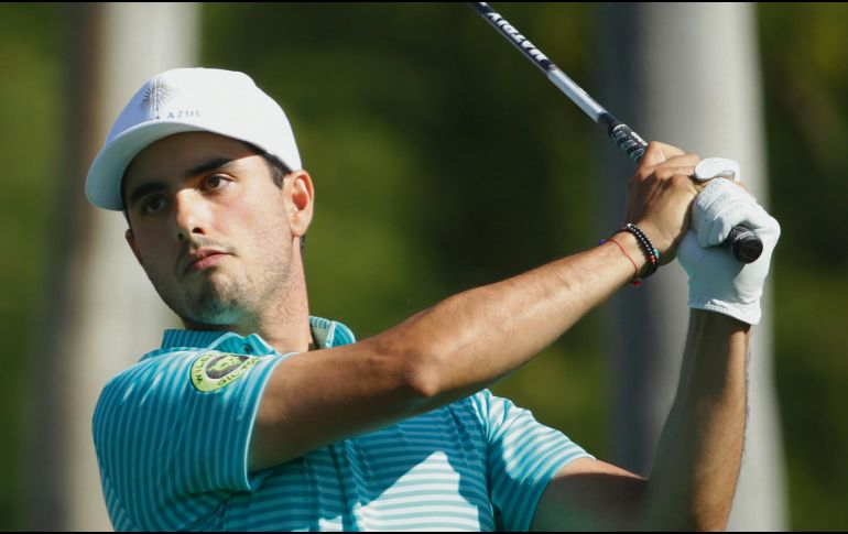 Abraham Ancer registró cinco birdies y el resto pares para terminar con una tarjeta limpia de 67 golpes, cinco abajo de par. AFP
