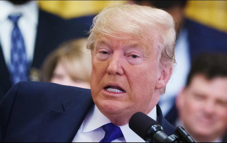 El presidente estadounidense se mostró encantado de eliminar 