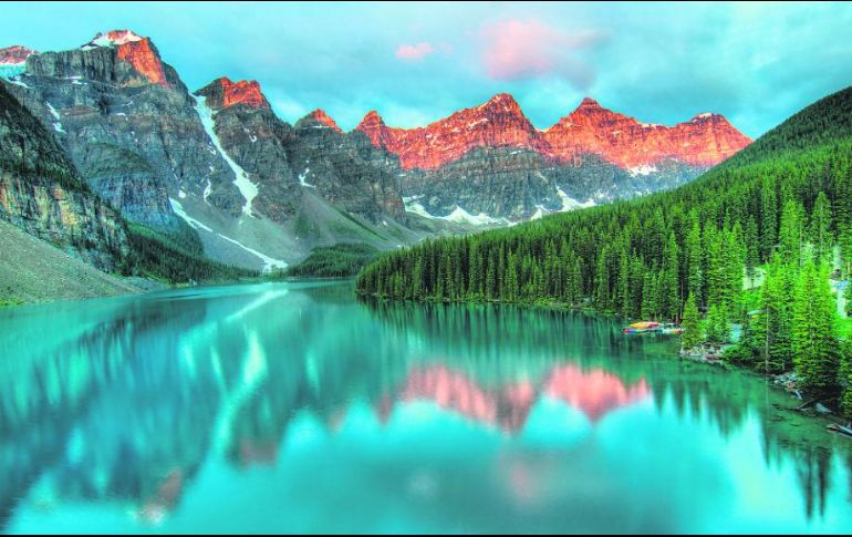 Montañas rocallosas canadienses. Este magnífico paisaje se encuentra en Alberta. ESPECIAL / PIXABAY
