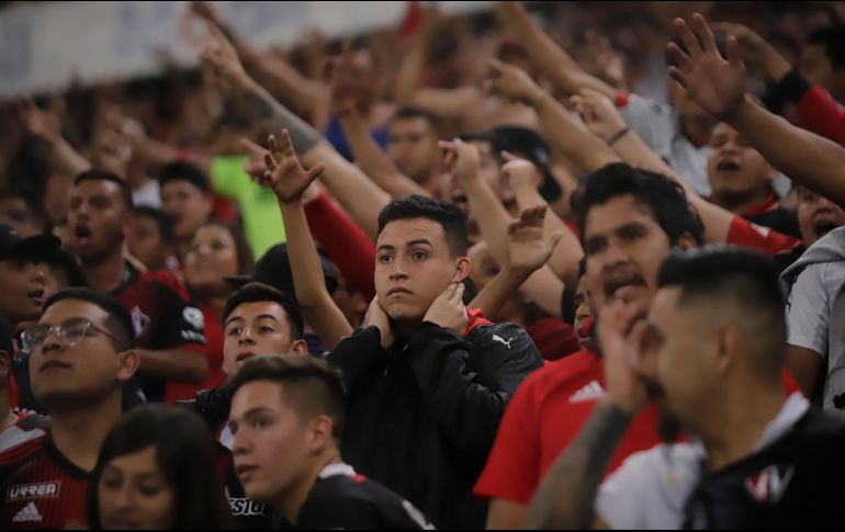 La Comisión Disciplinaria estudiará las acciones de los aficionados rojinegros. EL INFORMADOR/F. Atilano