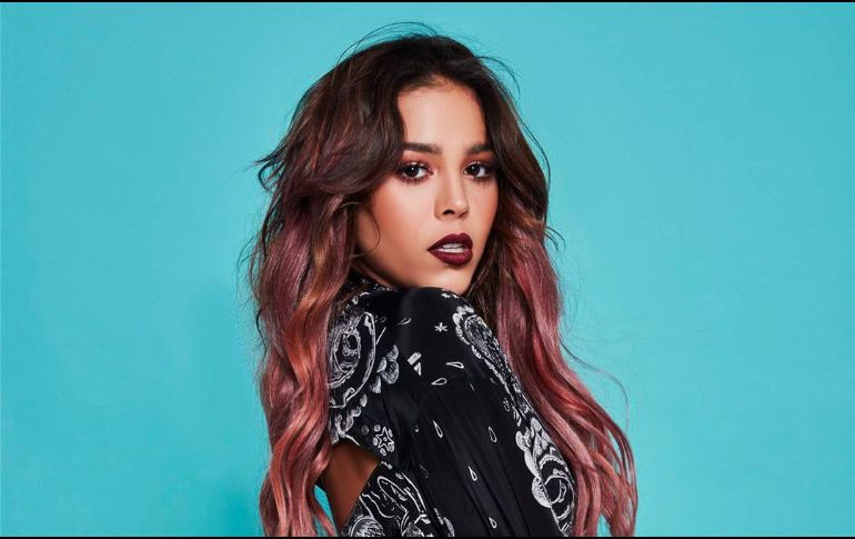 Danna Paola. La actriz y cantante habló de su vida en España mientras grabó “Élite”. TWITTER/@dannapaola