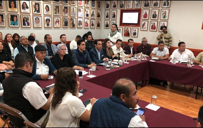 Segunda mesa de análisis para la modificación de la Ley del Instituto de Pensiones del Estado. EL INFORMADOR / R. Rivas