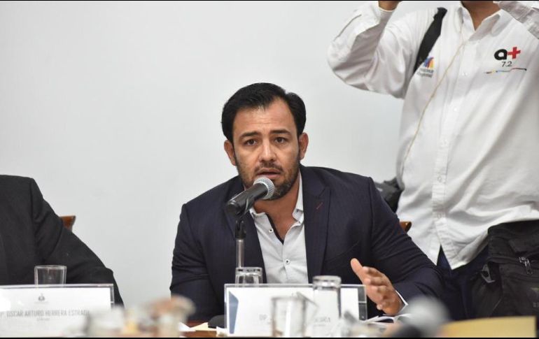 el diputado Jonadab Martínez García, presidente de la Comisión de Movilidad del Congreso estatal. Cortesía
