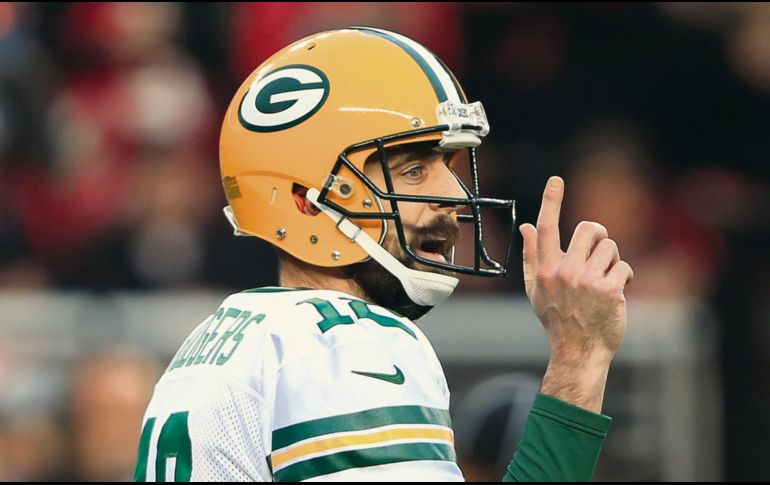 Confiado. Rodgers espera tener mejores armas ofensivas para la próxima campaña. AFP • S. Haffey