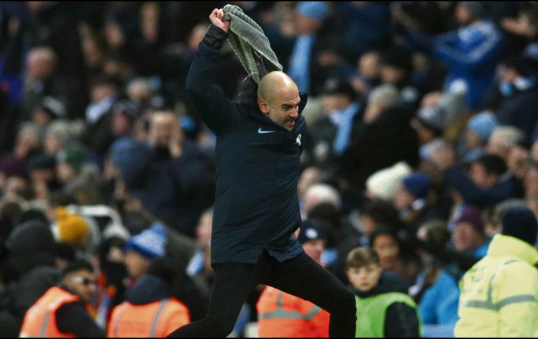 Resignado. El estratega de los Citizens reconoció que, pese a haber anotado más goles, es una misión muy compleja tratar de alcanzar al líder de la competencia. AP