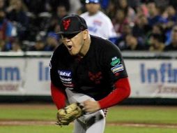 El abridor de Mazatlán, Édgar Torres, lanzó siete entradas en la victoria 1-0 de  su equipo sobre los Yaquis. FACEBOOK/Venadosmazatlan