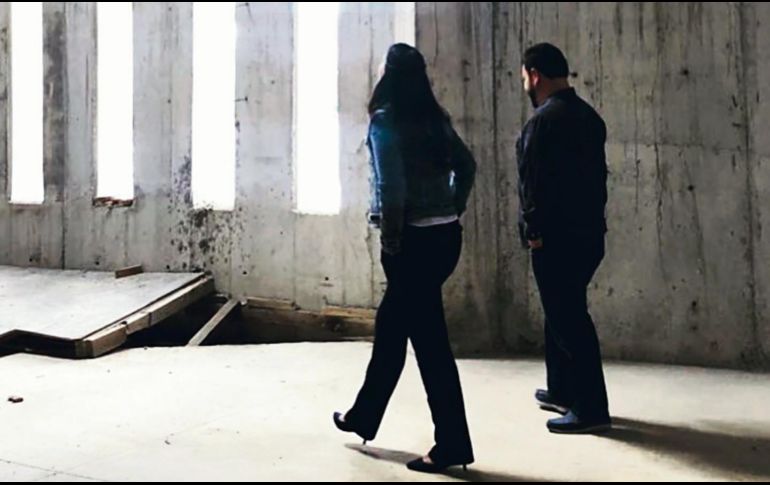 Giovana Jaspersen y Benjamín Fernández recorren la obra del Museo Internacional de Arte (MInArt). ESPECIAL/@Gio_Jaspersen