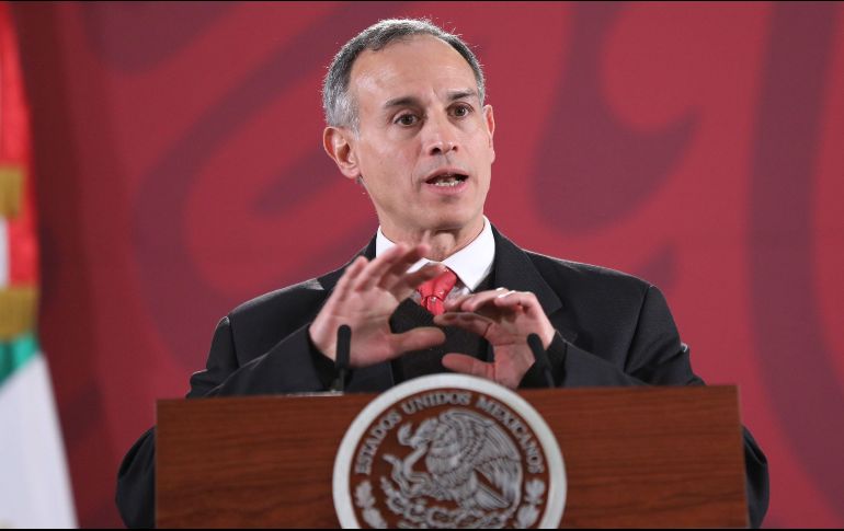 Hugo López-Gatell dijo que hay también un proceso de incorporación al sistema IMSS-Bienestar de la población no asegurada en todo el país. EFE/S. Gutiérrez