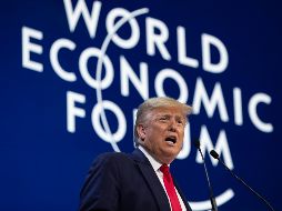 Trump comparó las alarmas del cambio climático con las que en su momento se hicieron sobre la superpoblación y el fin del petróleo. AP/E. Vucci