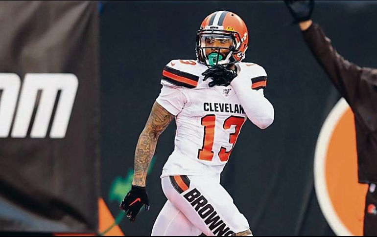 Enfocado. Beckham Jr. espera tener con los Browns mejores actuaciones que las que logró con los Giants de Nueva York. INSTAGRAM/@obj