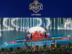 Novedoso. La alfombra roja se colocará sobre las famosas fuentes del Hotel Bellagio. TWITTER/@raiders