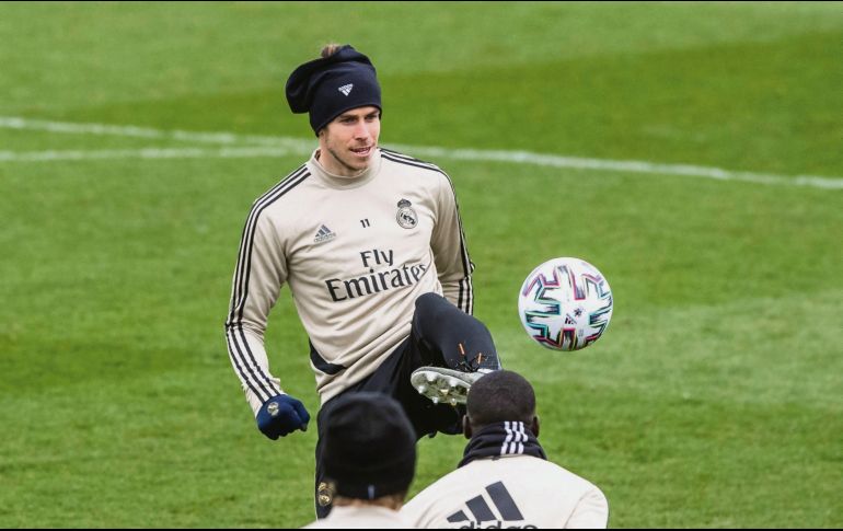 Listo. El galés está de vuelta y podría ver acción en el encuentro de hoy en la Copa del Rey. EFE