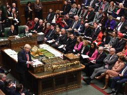 La Cámara de los Lores respaldó la ley promulgada por el primer ministro Boris Johnson, que permitirá que el Brexit se materialice el próximo día 31. EFE/J. Taylor