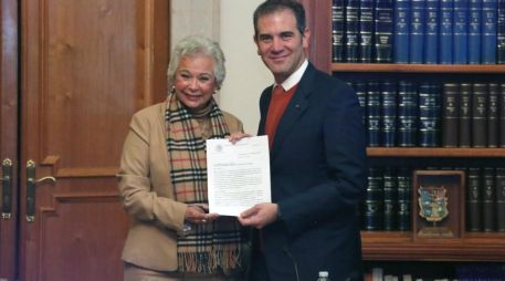 Sánchez Cordero recalcó que este documento garantizará a los mexicanos su derecho a la identidad. TWITTER / @M_OlgaSCordero