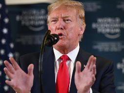 Trump aclaró que consideraba menores las lesiones porque había visto peores en esa zona de guerra. AFP/J. Watson