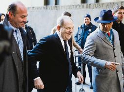 Harvey weinstein. El productor pone buena cara al mal tiempo. EFE