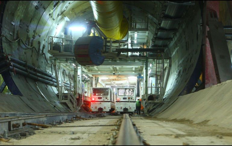 Desde agosto comenzaron pruebas nocturnas en el túnel de la Línea 3. EL INFORMADOR/Archivo