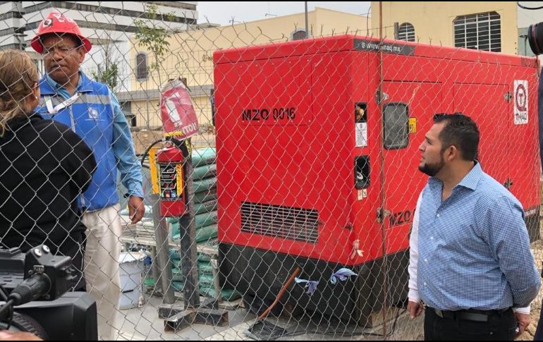 Romo Mendoza insistió en que por la situación en la que están los trabajos, la Línea 3 no podrá estar operando en abril. EL INFORMADOR / R. Rivas