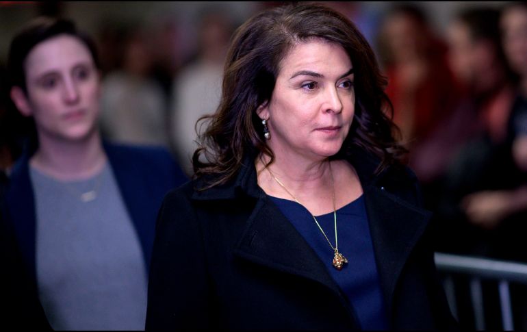 Sciorra señala que su encuentro con Weinstein fue entre 1993 y 1994. AFP / J. Eisele