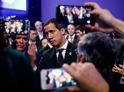 La manifestante acusó a Guaidó de golpista por sus acciones contra Nicolás Maduro. AP/M. Schreiber