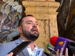 El diputado Quirino Velázquez fue quien presentó la propuesta de la reforma. EL INFORMADOR / R. Rivas