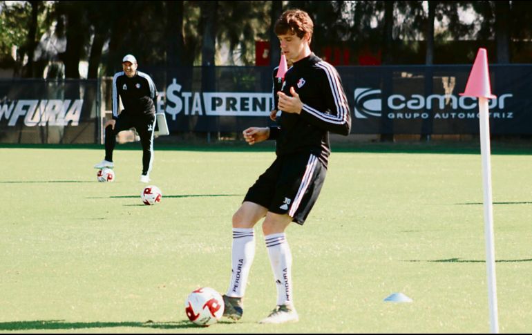 A LO QUE SIGUE. Germán Conti quiere seguir jugando para tomar ritmo. TWITTER/@atlasfc