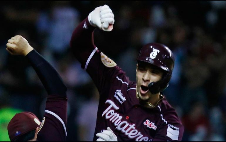 Joy Meneses destapó la ofensiva de Tomateros con jonrón en la segunda entrada. FACEBOOK/lmpbeisbol