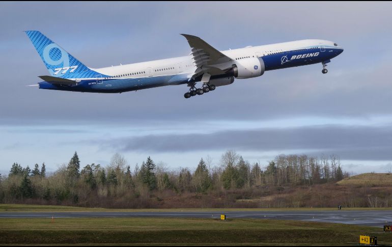 A la fecha, el nuevo modelo 777X tiene una cartera de pedidos de 340 unidades. AFP/J. Redmond