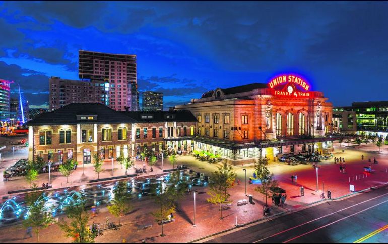 Denver Union Station. La vida nocturna en la capital de Colorado es fabulosa. CORTESÍA / Turismo Colorado