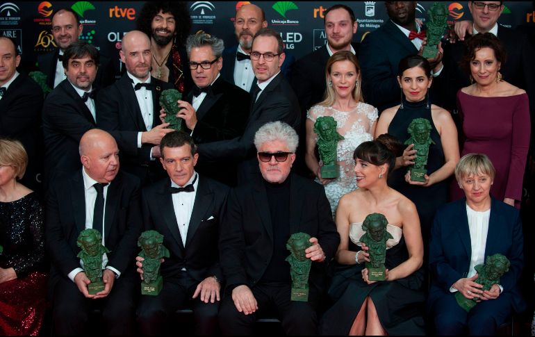 El largometraje protagonizado por Penélope Cruz y Antonio Banderas brilló en la ceremonia de este sábado. AFP/J. Guerrero