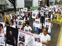 Entre las peticiones de los manifestantes está la creación de una base de datos de personas desaparecidas que incluya su fotografía. EL INFORMADOR/A. Camacho