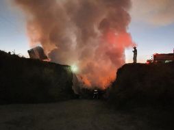 El percance se registró en el kilómetro 106 de la autopista San Juan de los Lagos-Jalostotitlán. ESPECIAL / Protección Civil Jalisco