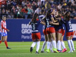 Con ocho puntos en cuatro partidos, Chivas femenil se ubica en el tercer lugar de la tabla general. IMAGO7/R. Martínez