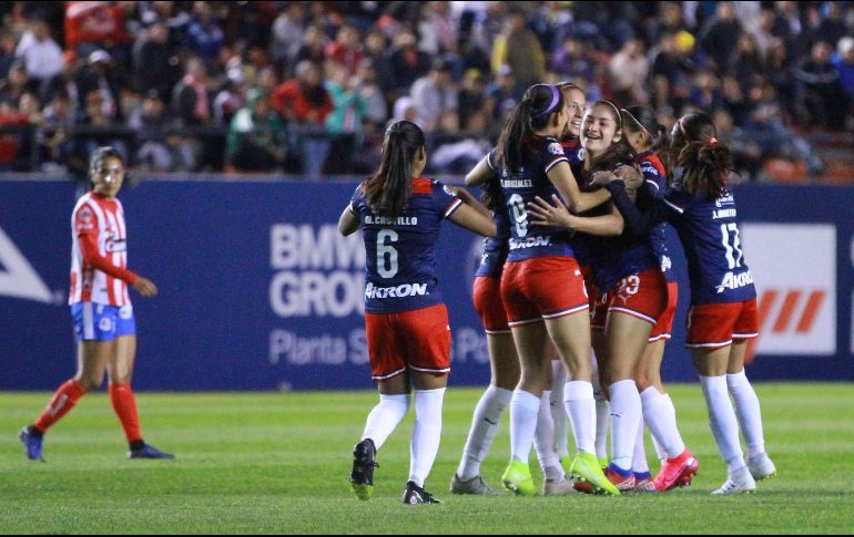 Con ocho puntos en cuatro partidos, Chivas femenil se ubica en el tercer lugar de la tabla general. IMAGO7/R. Martínez