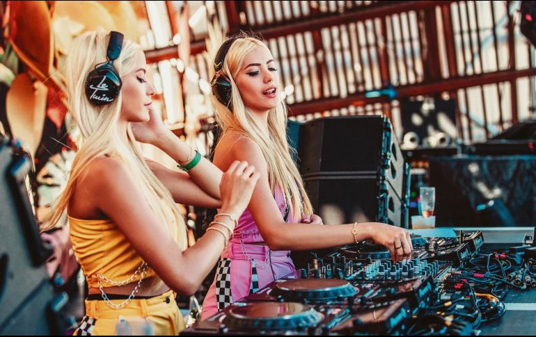 Le Twins. Las mellizas regiomontanas participarán en la primera edición del festival Heaven on Earth. CORTESÍA