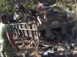 El vehículo volcó cuando se trasladaban por la sierra de Ixtlán de Juárez, en Oaxaca. EFE