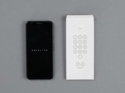 Google diseñó un sobre de papel del tamaño del aparato móvil que sirve para 