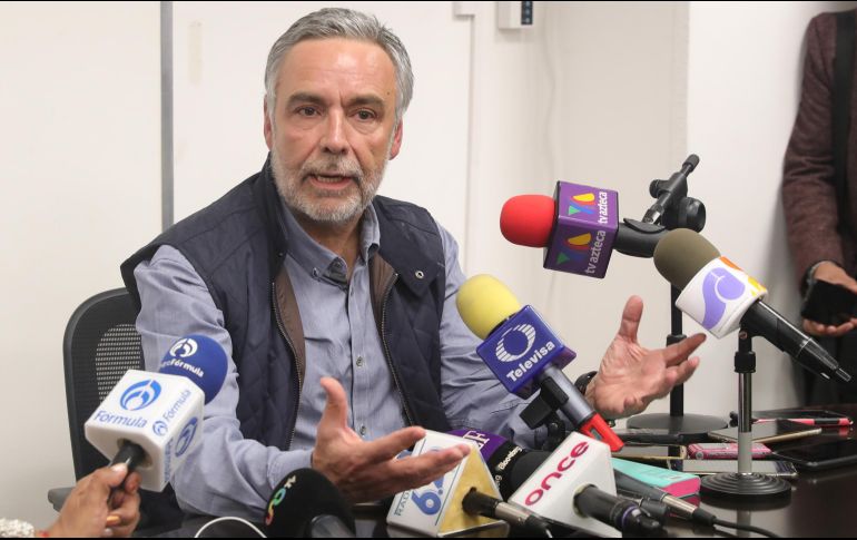 Alfonso Ramírez Cuéllar fue electo presidente interino de Morena en la reunión extraordinaria del Congreso Nacional del partido. NTX/ESPECIAL