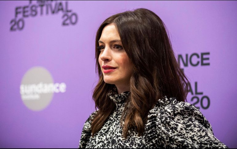 Hathaway se encarnó el papel de “Elena” en el filme.  AP / A. Mola