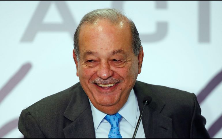 Slim llegó a encabezar la lista de los más ricos del mundo entre 2010 y 2012 y actualmente ocupa la posición cinco. EFE/ARCHIVO