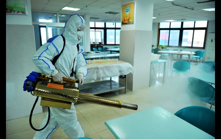 En un edificio en Qingdao. EFE/EPA