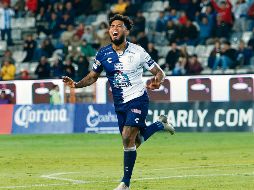 Richards. El atacante de los hidalguenses marcó los tres tantos de la victoria.  IMAGO7