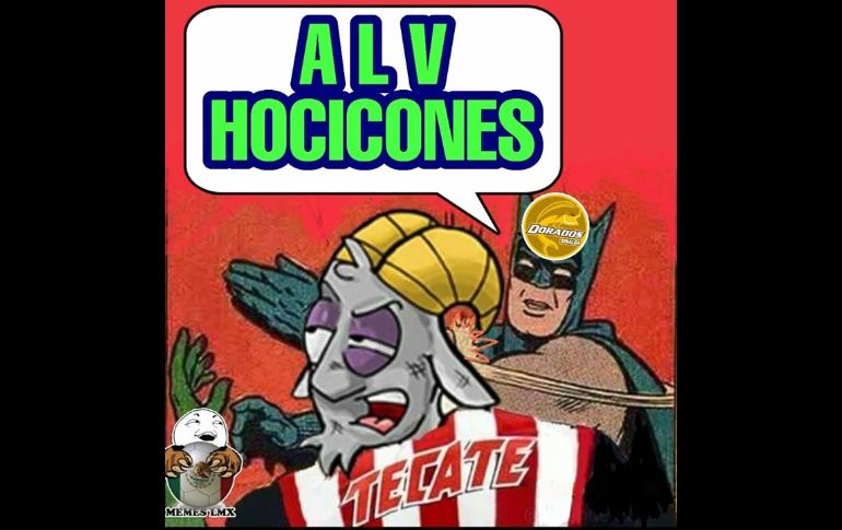 Tras derrota con Dorados, apalean con memes a las 