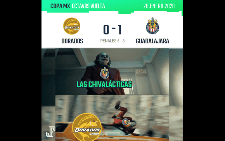 Tras derrota con Dorados, apalean con memes a las 